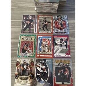 Atlanta Falcons Football Card Lot Bundle- Approx. 100 Cards With Inserts